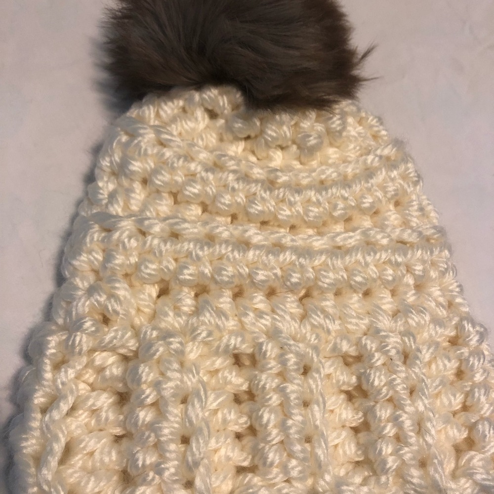 Infinity scarf and hat